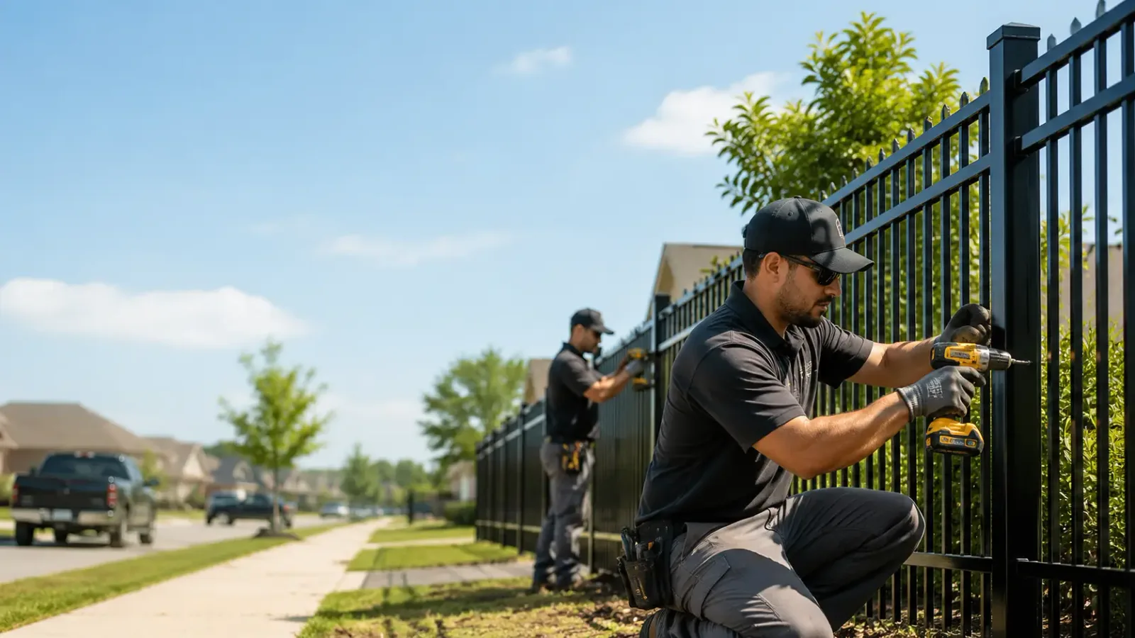 Metal Fence Installation in Pompton Plains, NJ